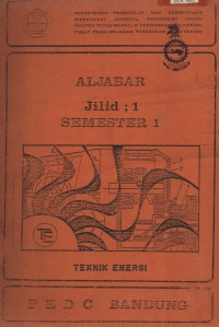 ALJABAR JILID 1 (Teknik Energi)