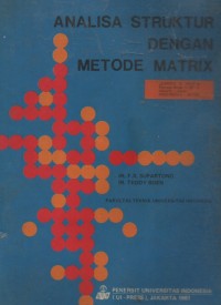 ANALISA STRUKTUR DENGAN METODE MATRIKX